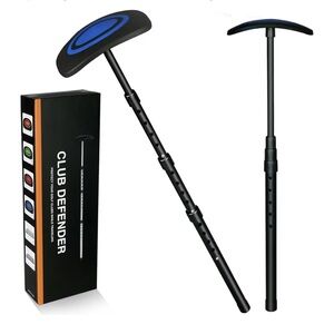 Adjustable Black and Blue Golf Club Defender